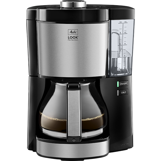 Melitta® Look® Perfection Filterkaffeemaschine, schwarz