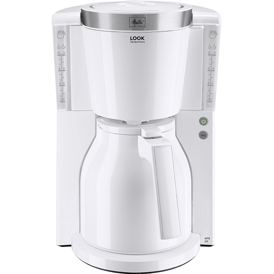 Melitta Cafetière Isotherme Look IV Therm Deluxe Blanc 1000W 15